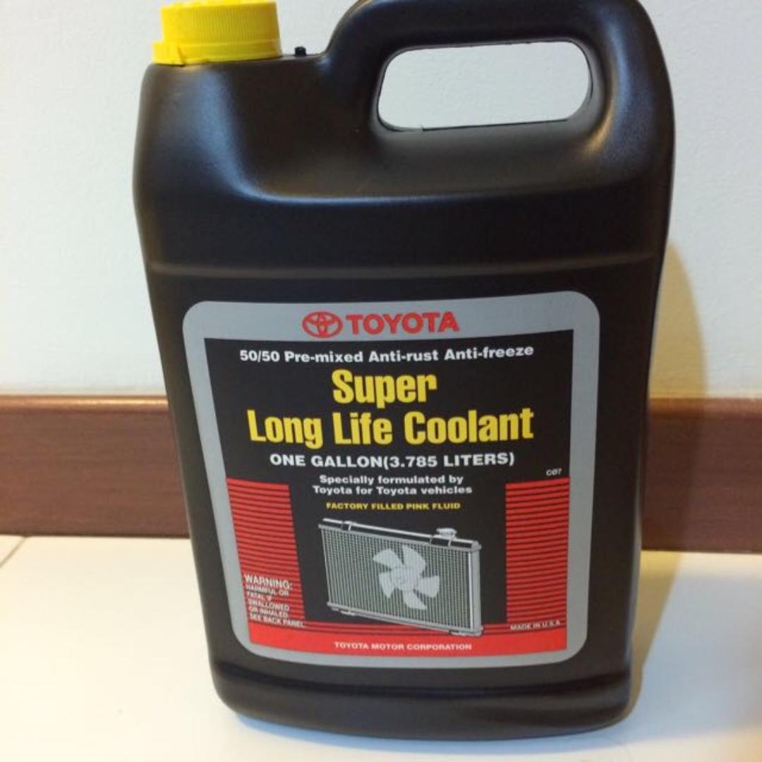 Toyota Super Long Life Coolant Make In Japan Car Accessories Accessories On Carousell
