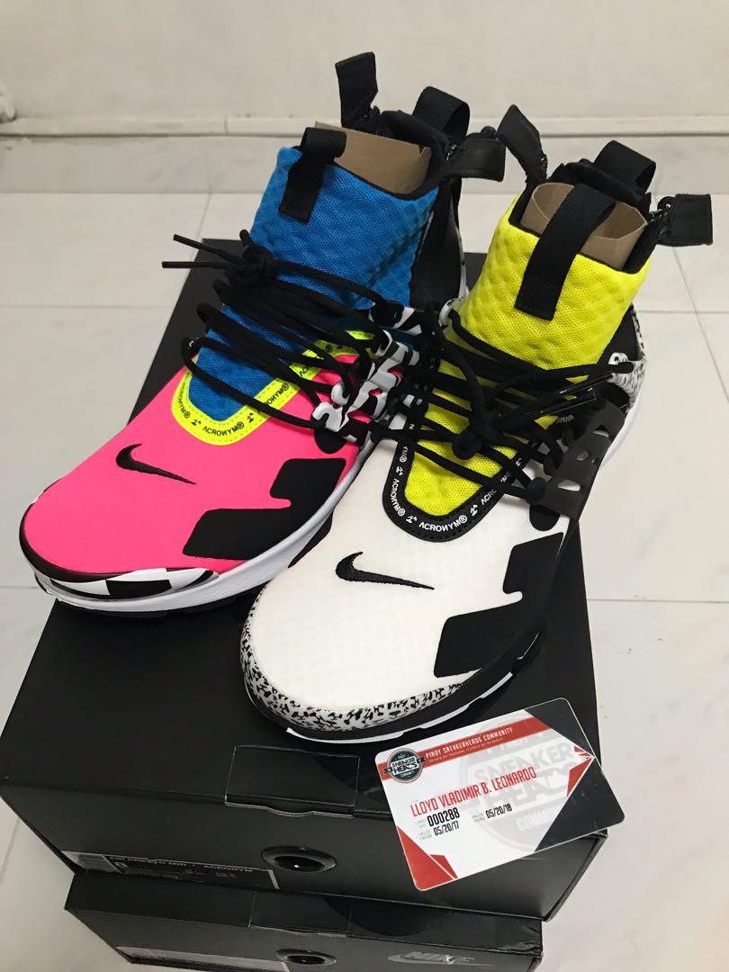 Acronym-nike-air-presto-volt-pink clearance