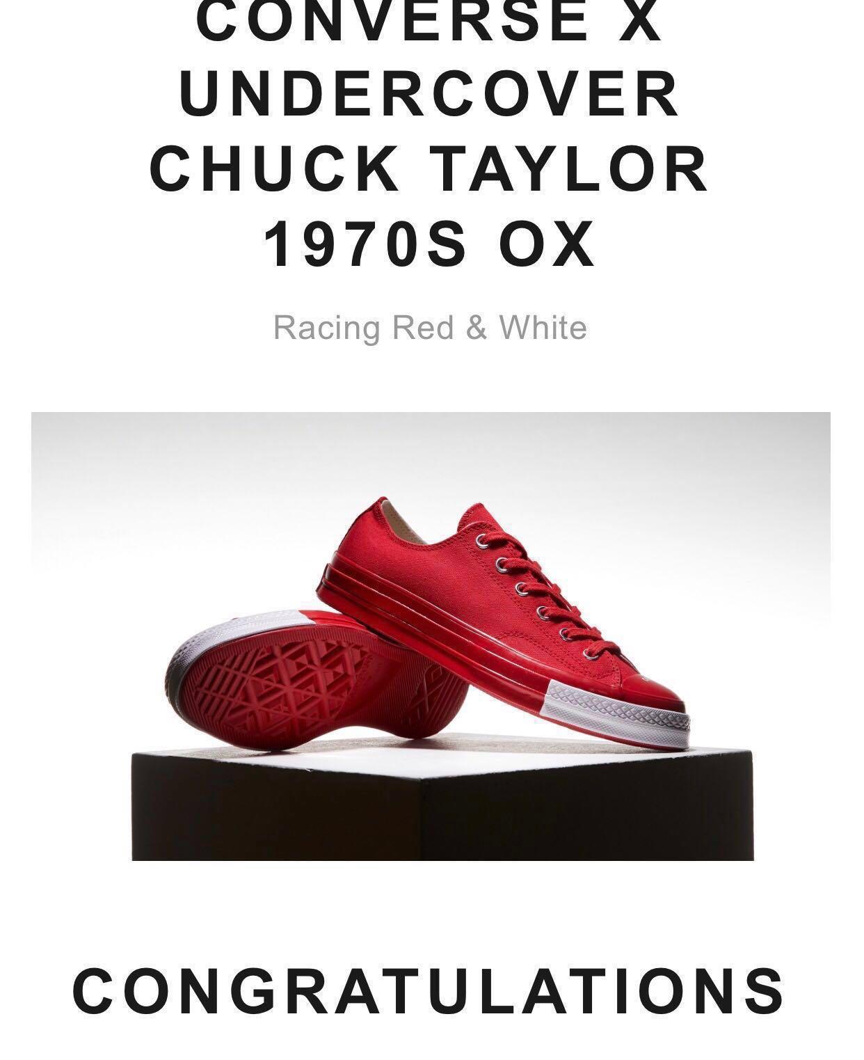 Converse x undercover chuck taylor 197s ox on sale