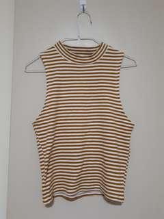 Orange striped crop glassons