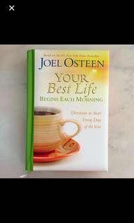 Brand NEW: Your Best Life Begins Each Morning By Joel Osteen