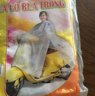Motorcycle scooter poncho