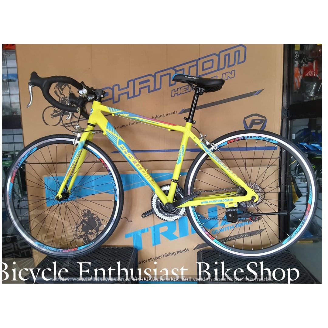 2018 Phantom Explorer Road Bike 700C Roadbike Bicycle Powered by