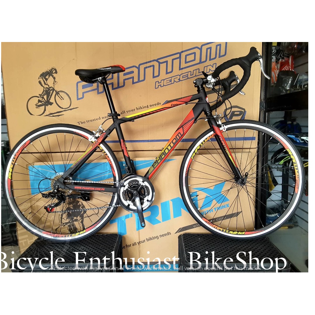 2018 Phantom Explorer Road Bike 700C Roadbike Bicycle Powered by