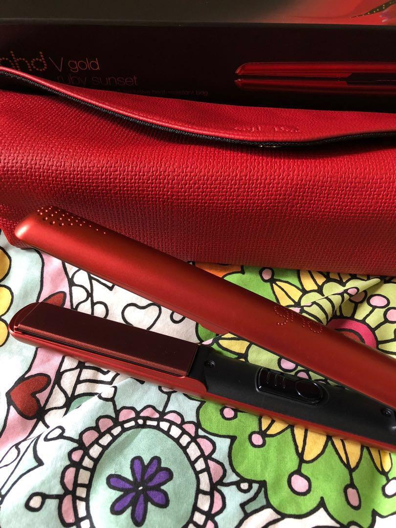 Ghd v gold ruby sunset styler cheap