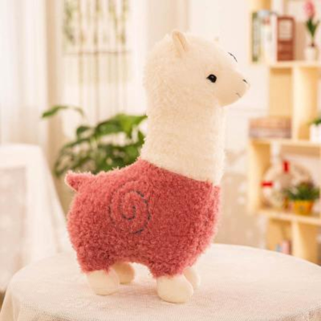 Cute Alpaca Plushie 35cm Toys Games Stuffed Toys On Carousell