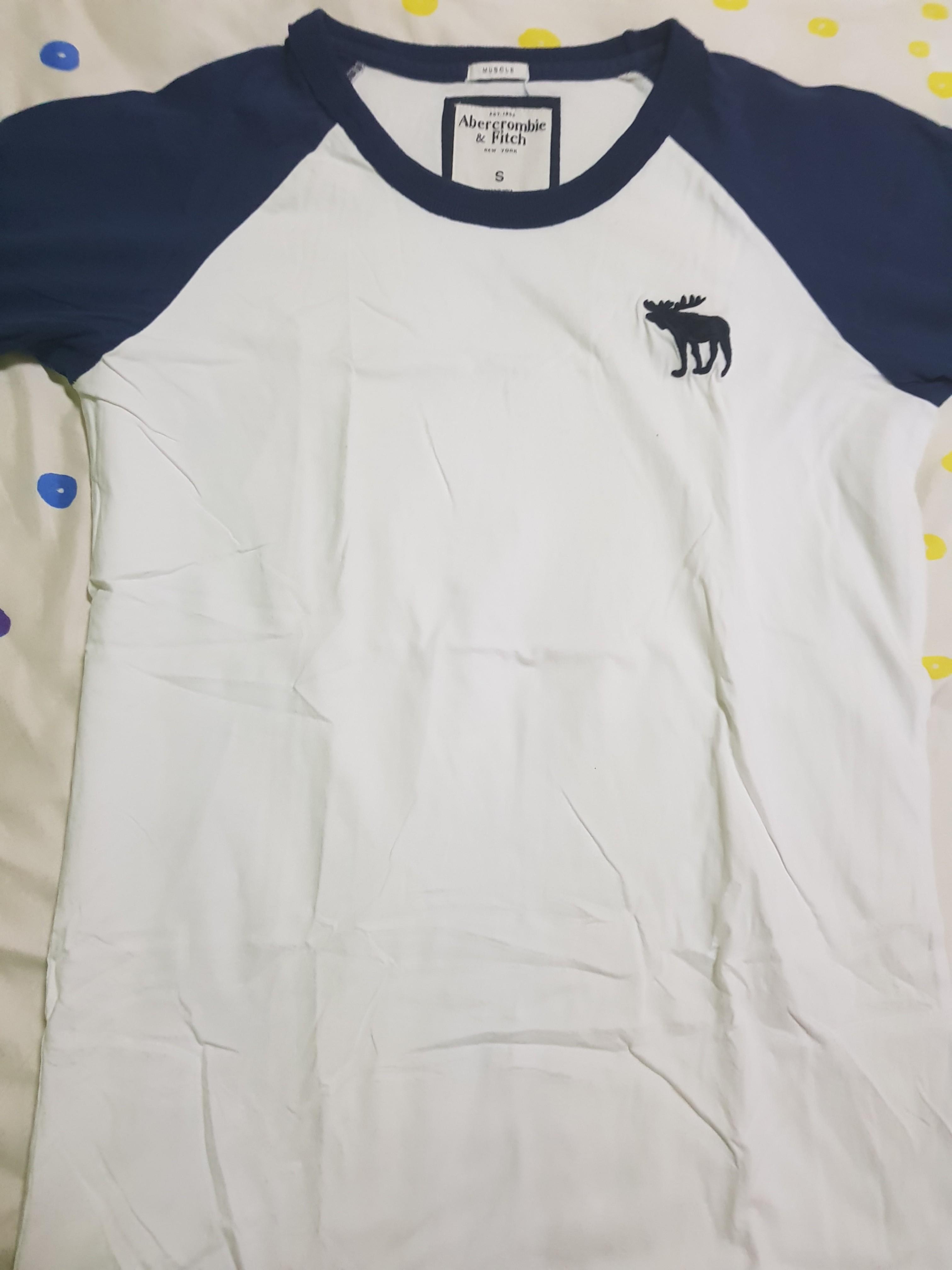 Abercrombie Fitch T Shirt Men S Fashion Clothes Tops On Carousell
