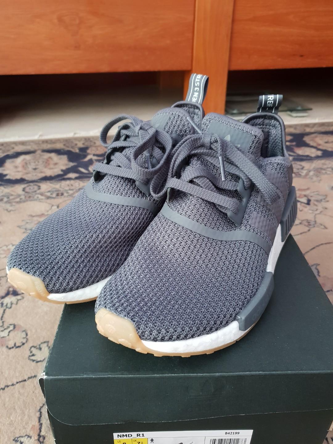 Original Adidas NMD R1, Men's Fashion, Footwear, Sneakers on Original Adidas NMD R1, Men's Fashion, Footwear, Sneakers on