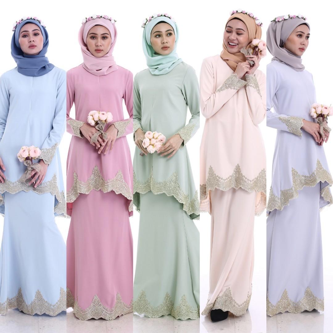 35 Ide Design Baju  Bridesmaid  Muslimah Kelly Lilmer