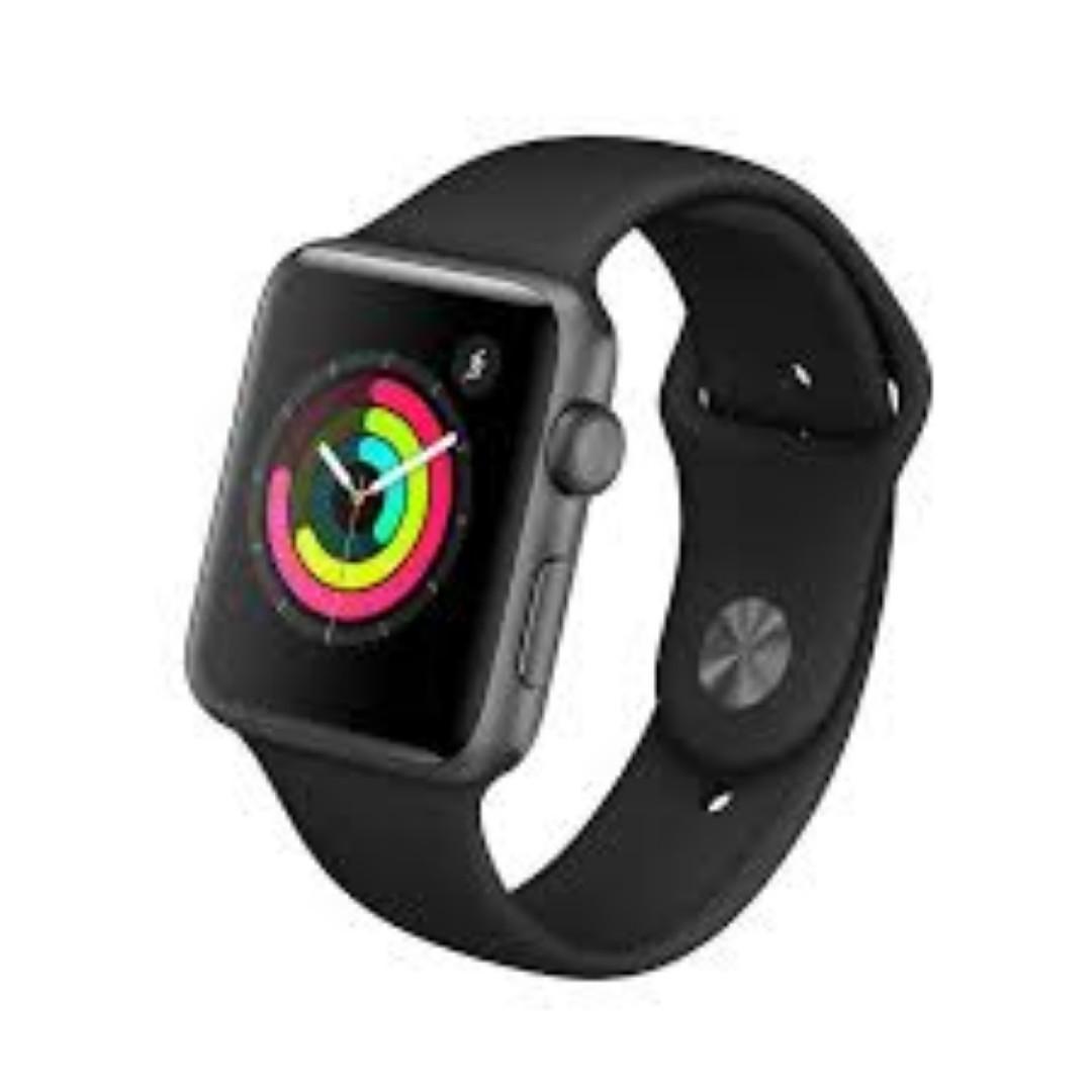 Urgent Sale Apple Watch Series 3 Gps Space Gray Aluminum Case With Black Sport Band 42mm Men S Fashion Watches On Carousell
