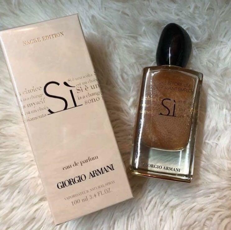 armani si nacre edition review