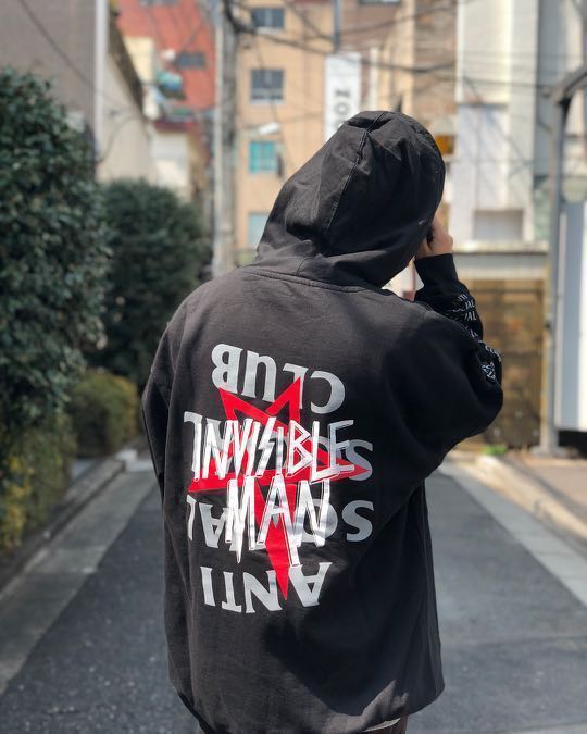 Assc x invisible man hoodie store