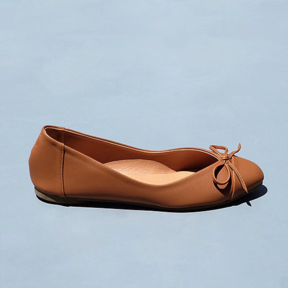 Flavia Ballerina Sneakers - Brown, 6.5 Online Shopping - JW Pei