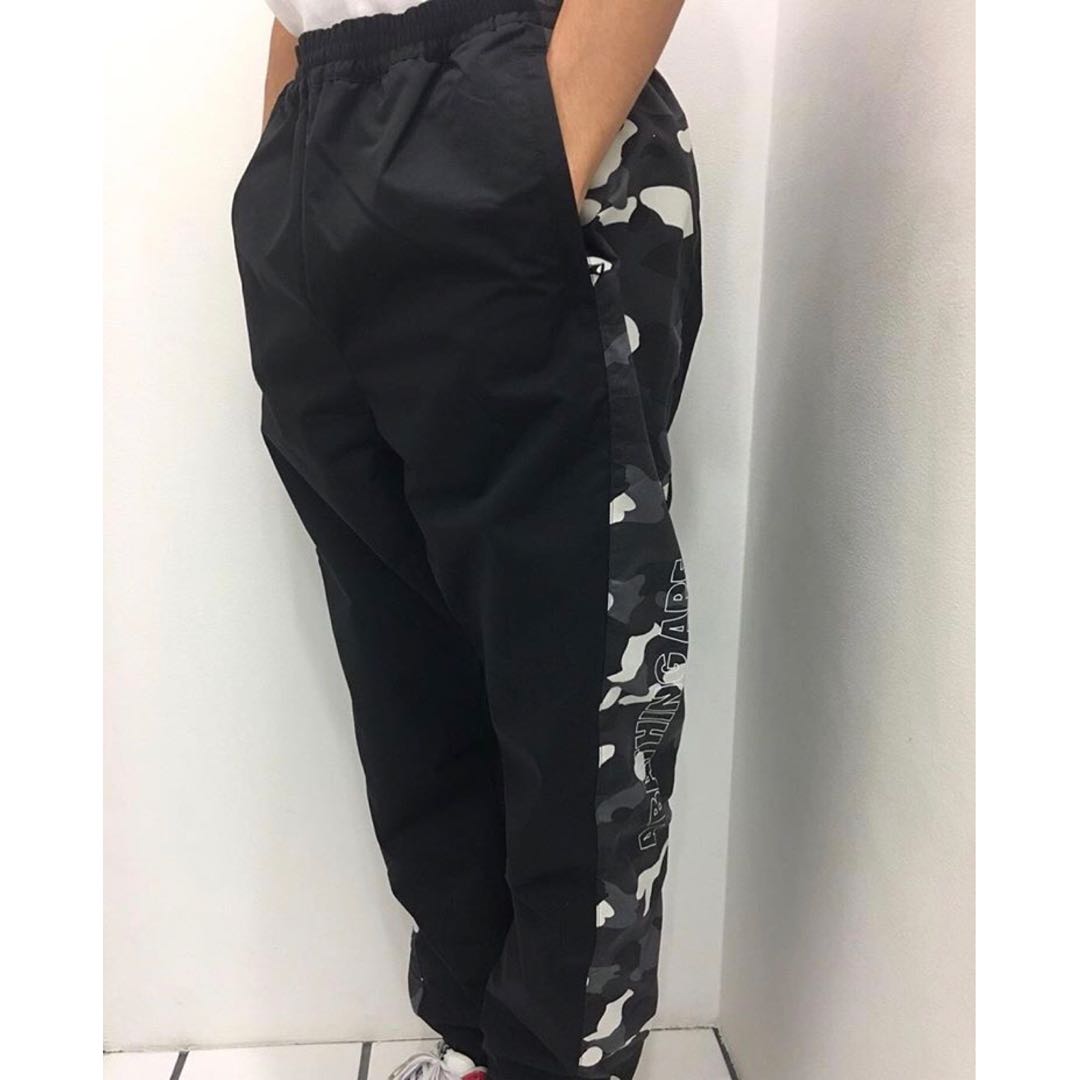 bathing ape track pants