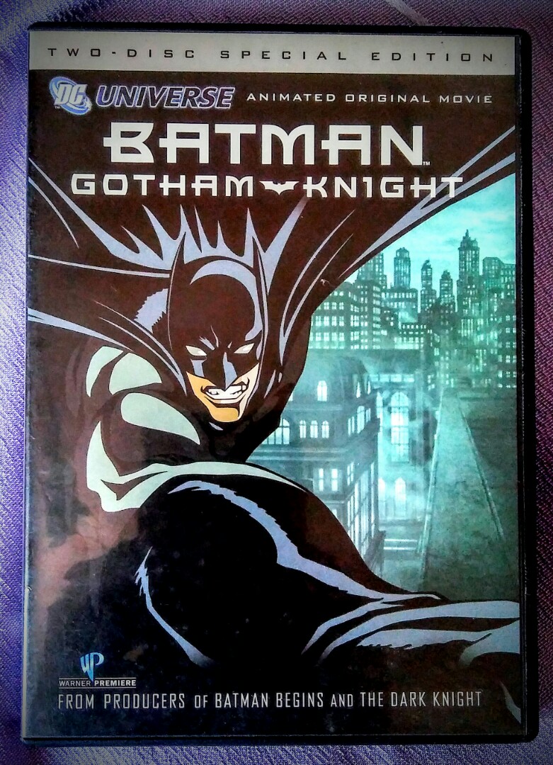 Wallpaper Batman Gotham Knight Dvd Music Media Cd S Dvd S Other Media On Carousell For Android Free