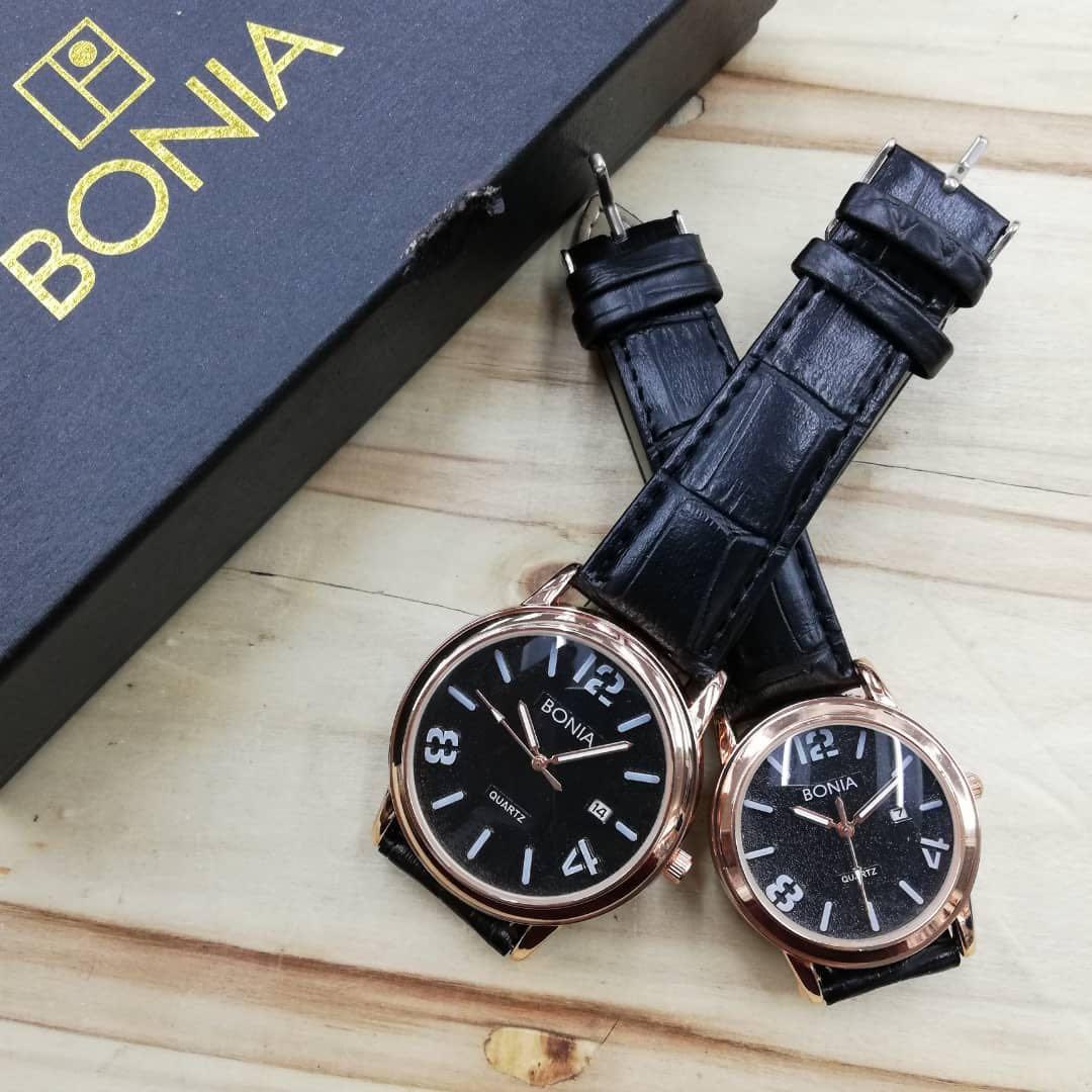 Bonia couple watch hot sale