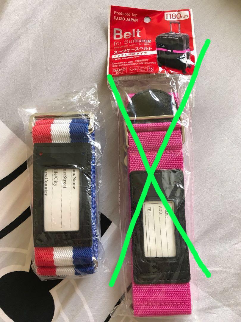 luggage strap daiso