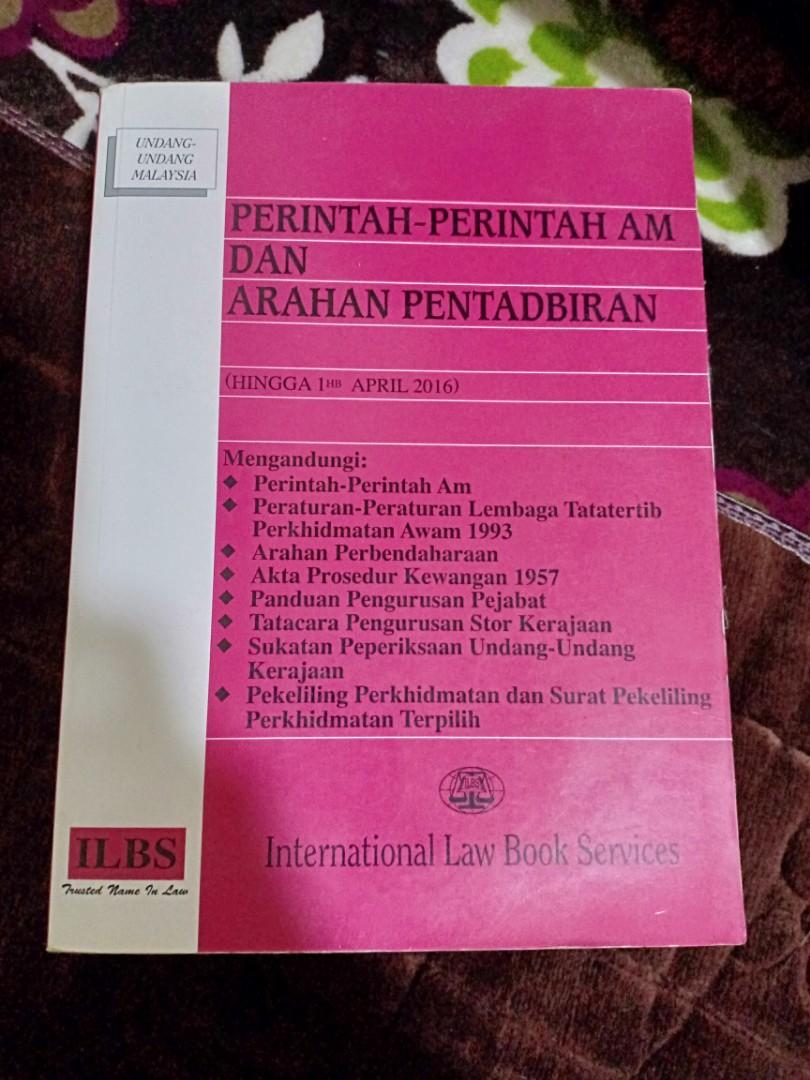 pekeliling perkhidmatan 2018 terkini