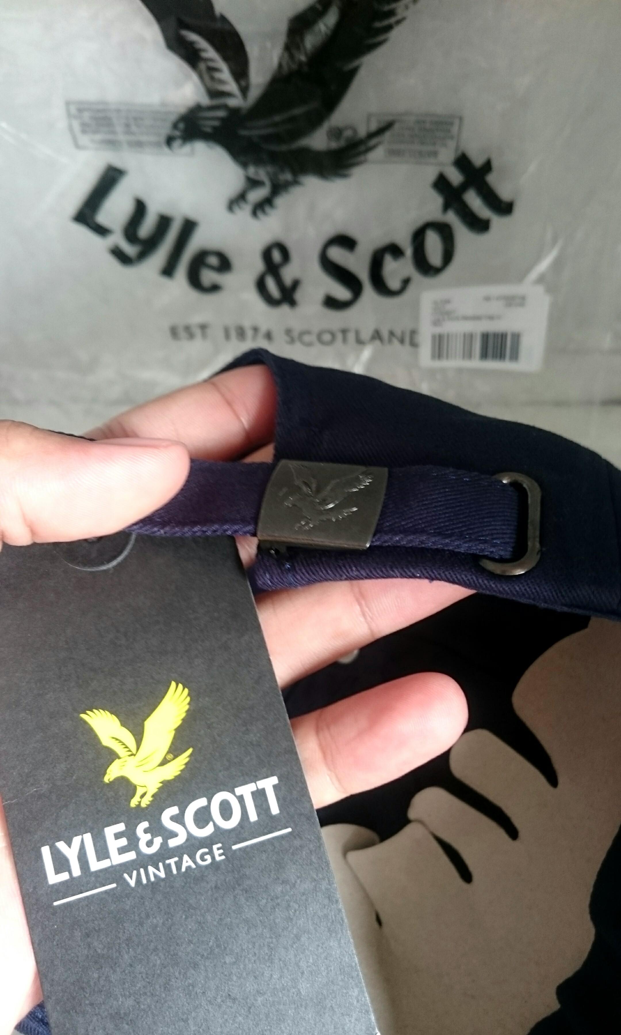 Caps Lyle \u0026 Scott Original, Fesyen Pria 