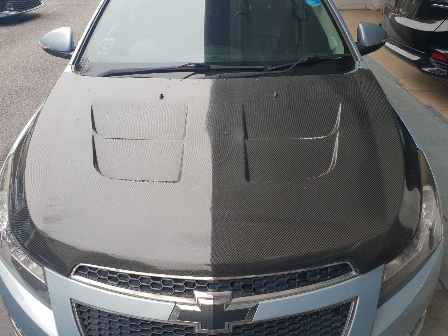 chevrolet cruze hood