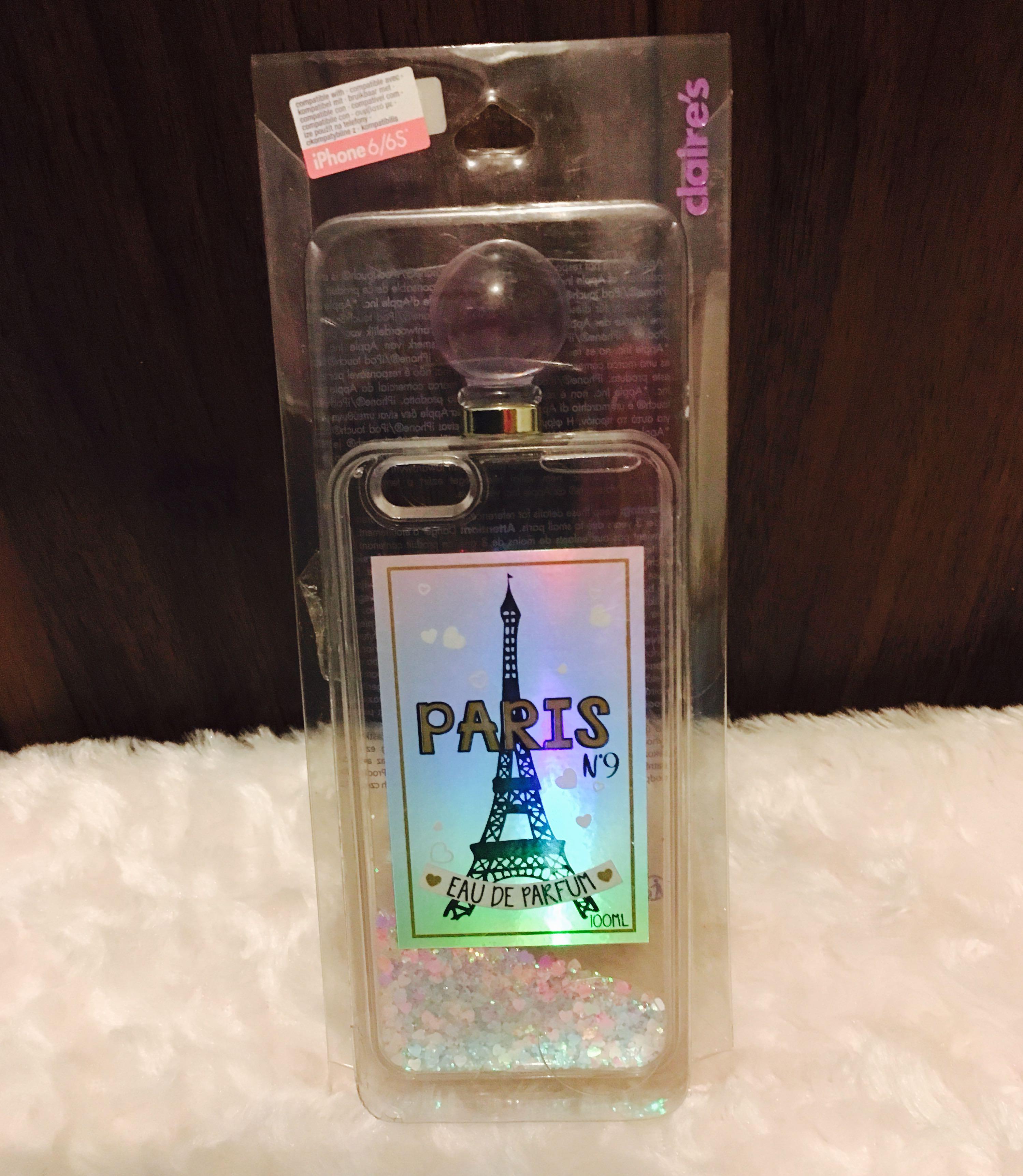Claires Canada Paris Perfume Iphone 6 6s Cellphone Case Mobile Phones Tablets Mobile Tablet Accessories Cases Sleeves On Carousell