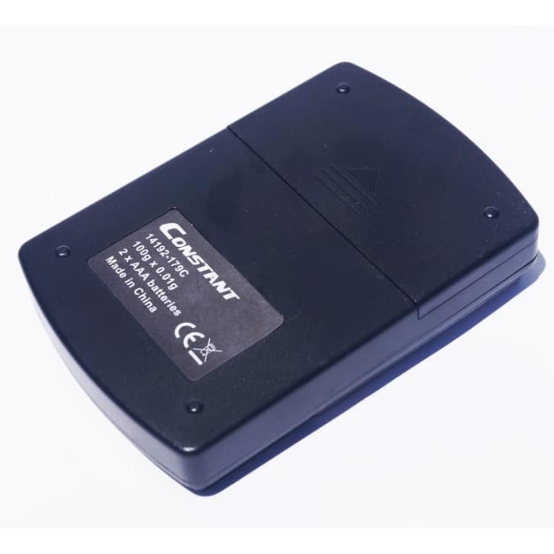 Constant Pocket Weighing Scale with Tray High Precision Timbangan 100g ...