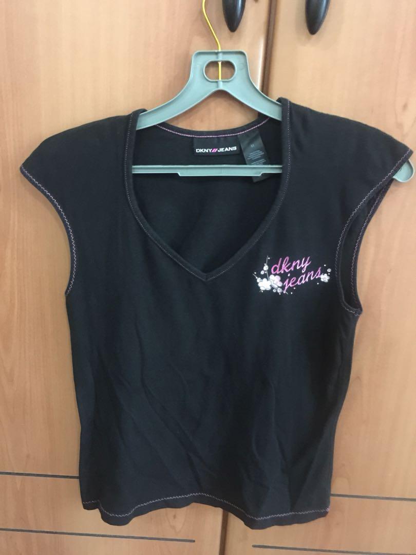 dkny jeans women's tops