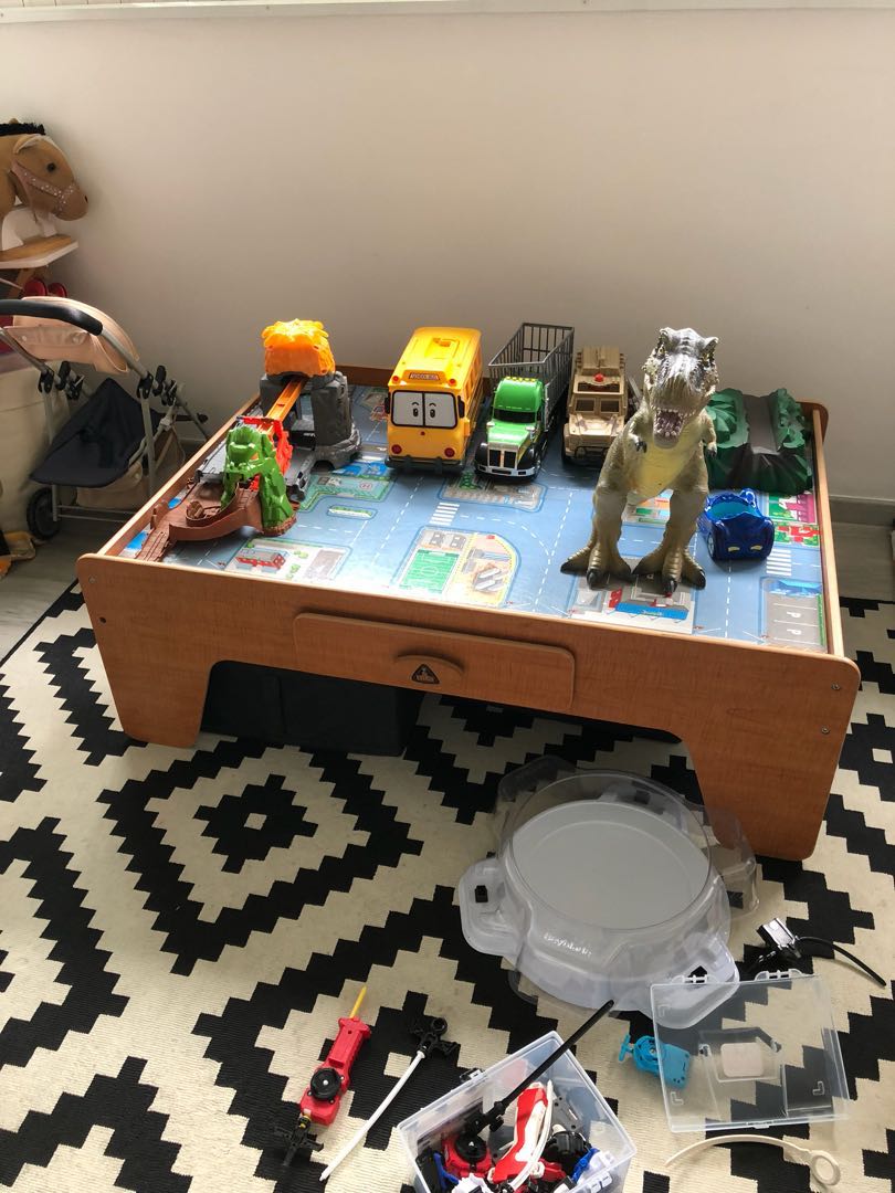 ELC TRain table, Hobbies & Toys, Toys & Games on Carousell