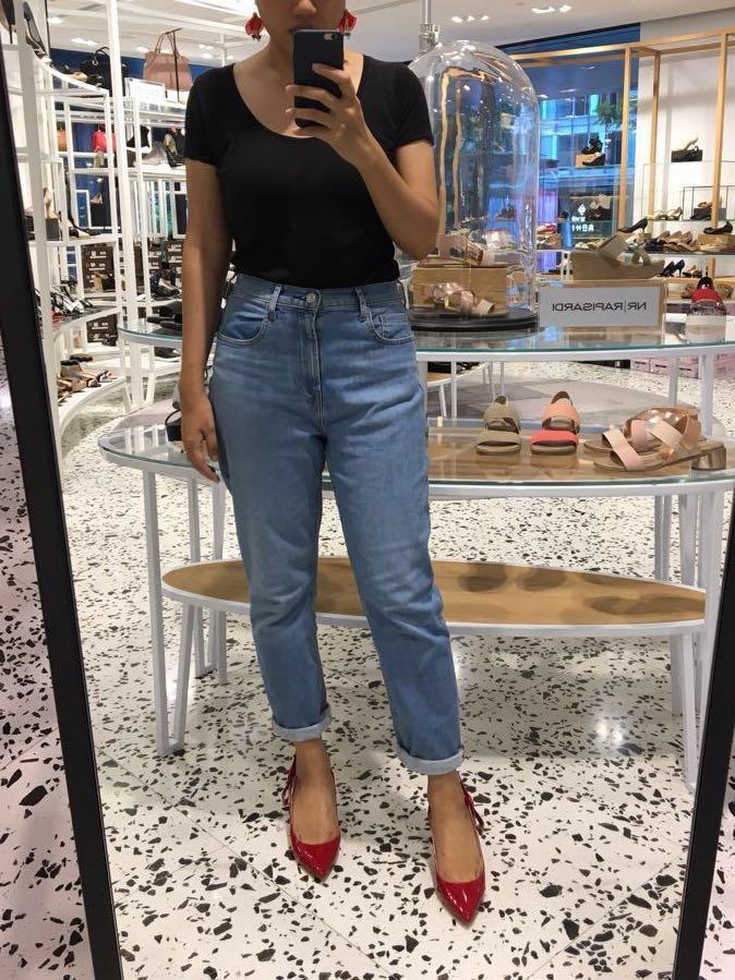 cheeky straight jeans