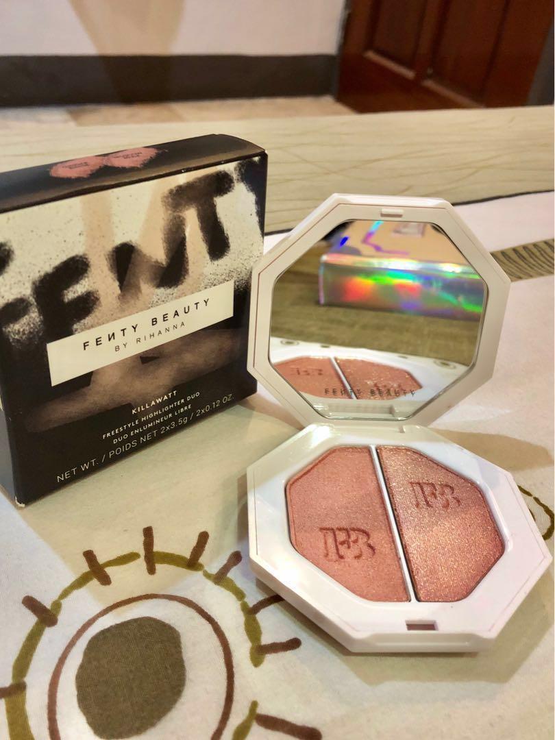 Fenty Beauty By Rihanna Killawatt Freestyle Highlighter Duo Ginger Binge Moscow Mule Beauty Personal Care Face Makeup On Carousell Fenty Beauty By Rihanna Killawatt Freestyle Highlighter Duo Ginger Binge Moscow Mule Beauty Personal Care Face Makeup On Carousell
