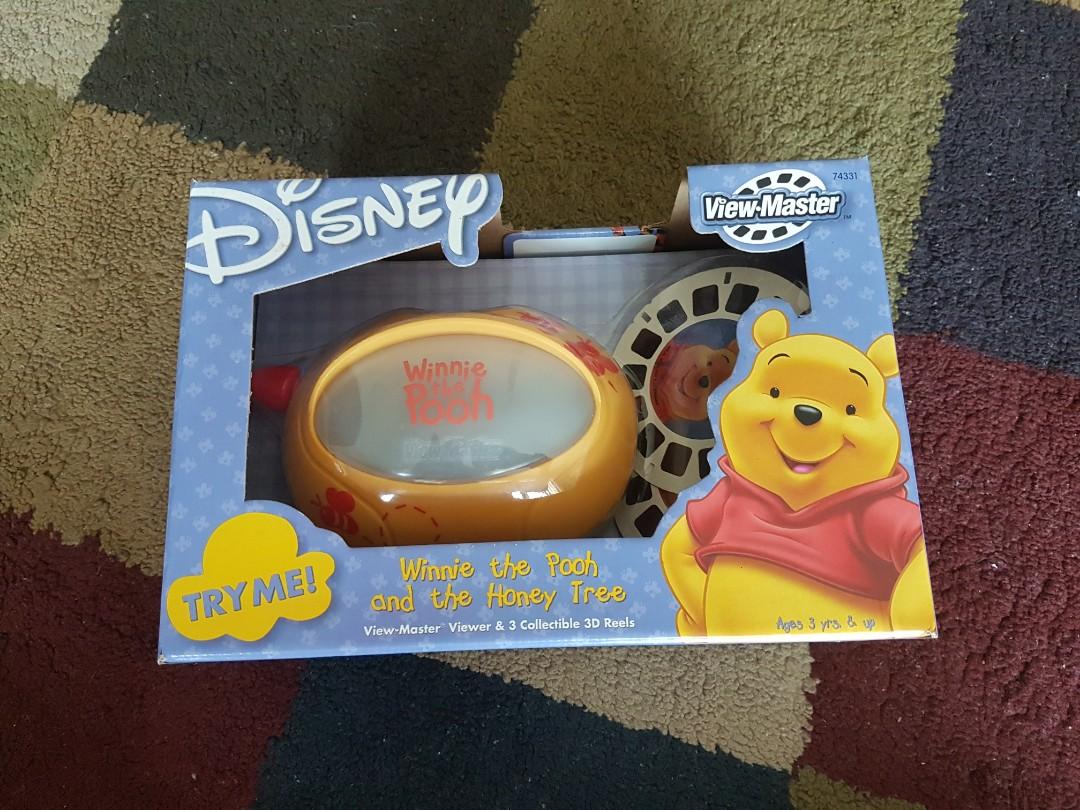 Fisher Price View Master Viewer And 3d Collectible Winnie The Pooh
