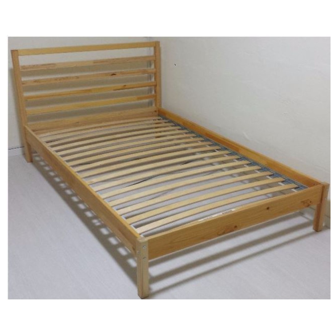 For Sale Or Swap Ikea Tarva Bedframe Super Single Furniture Beds Mattresses On Carousell