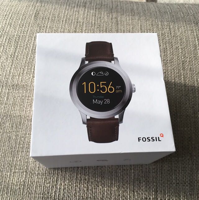 FOSSIL Q FOUNDER 2.0 DARK BROWN LEATHER