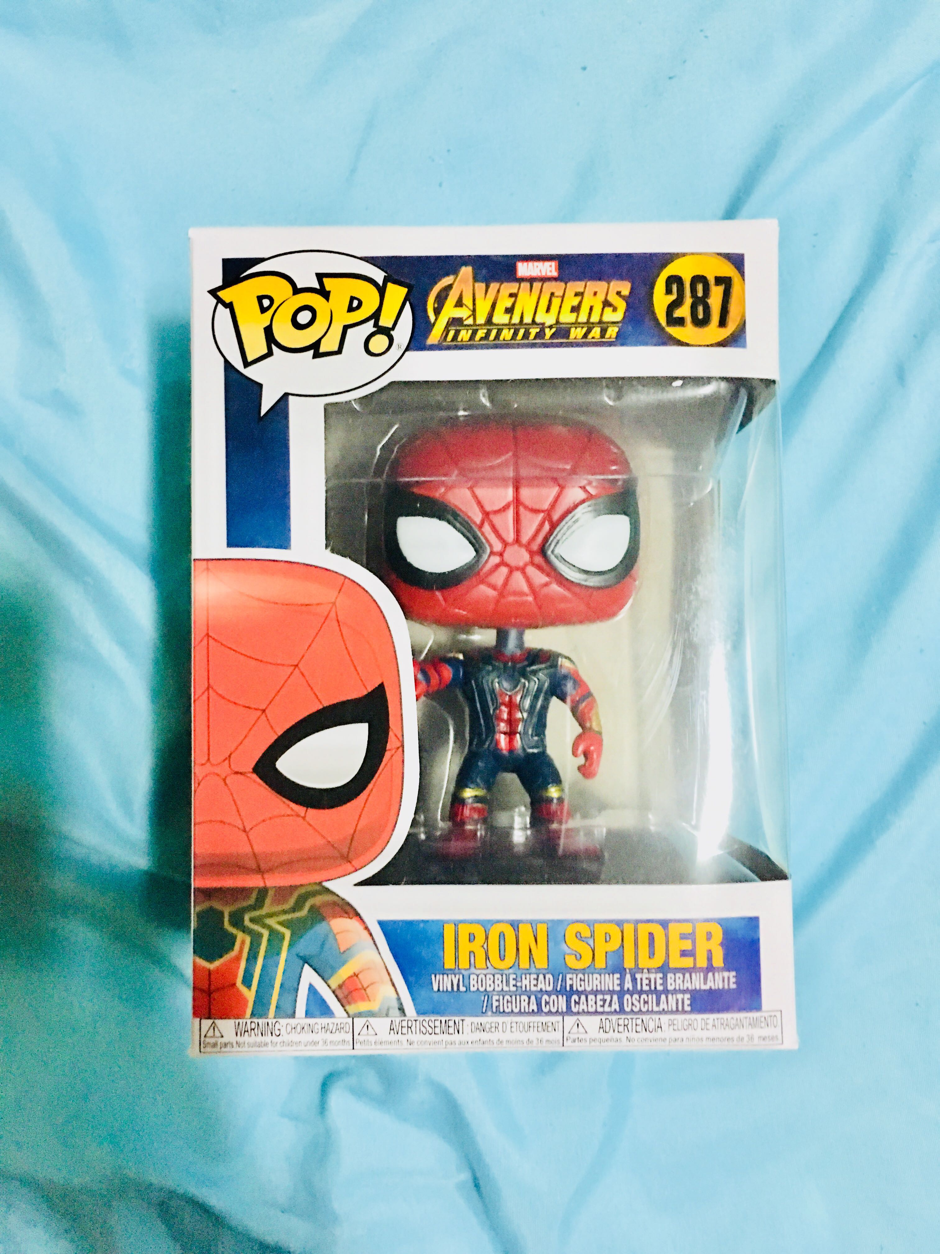 funko pop iron spider infinity war