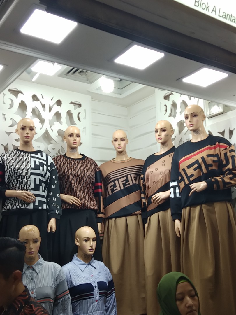 Gamis Dan Setelan Rok Fendi Olshop Fashion Olshop Wanita On Carousell