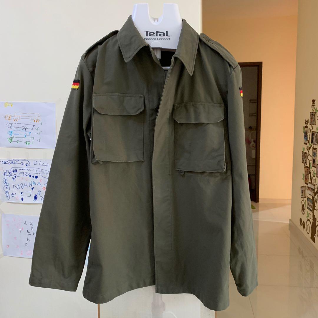 German moleskin outlet military jacket