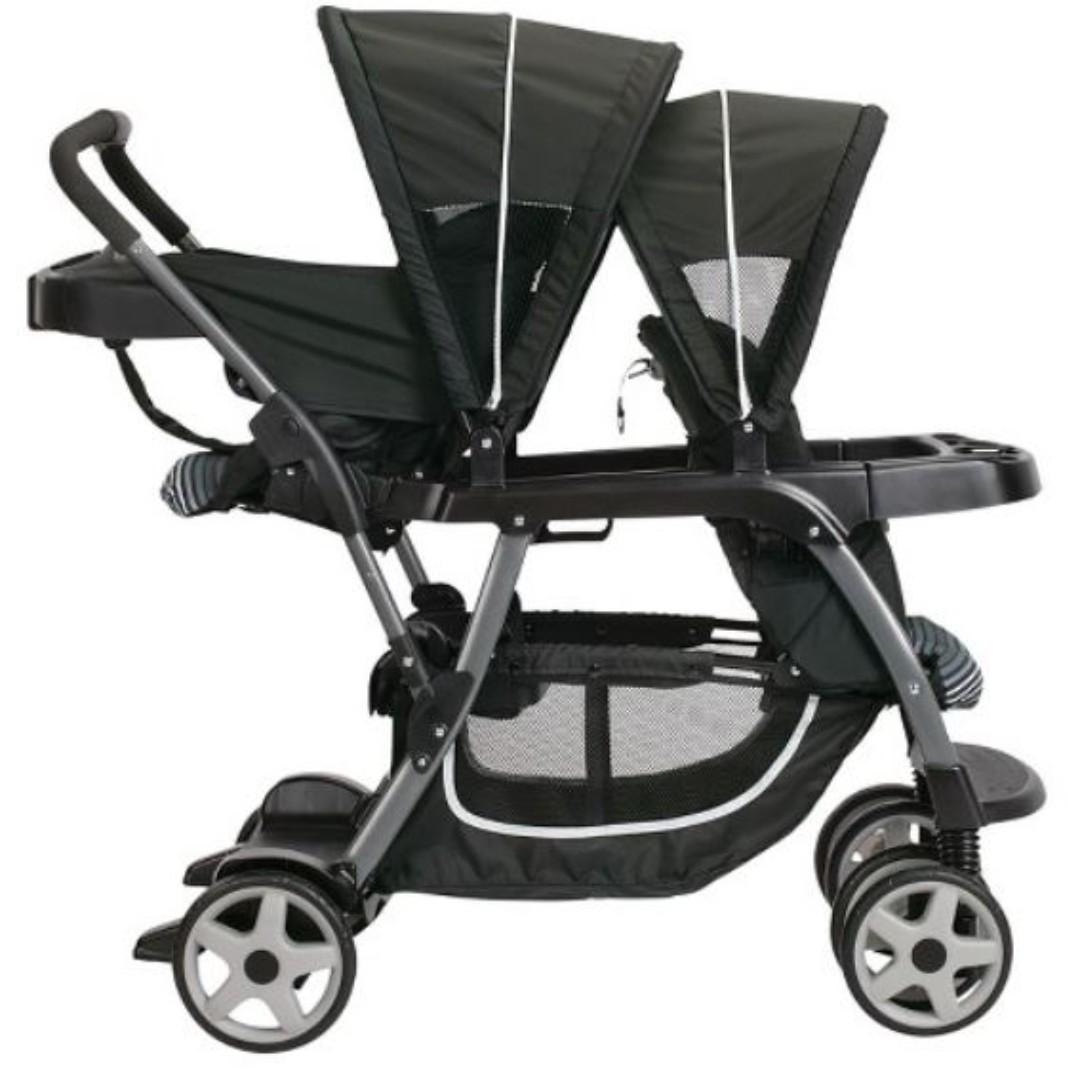 ready to grow double stroller graco
