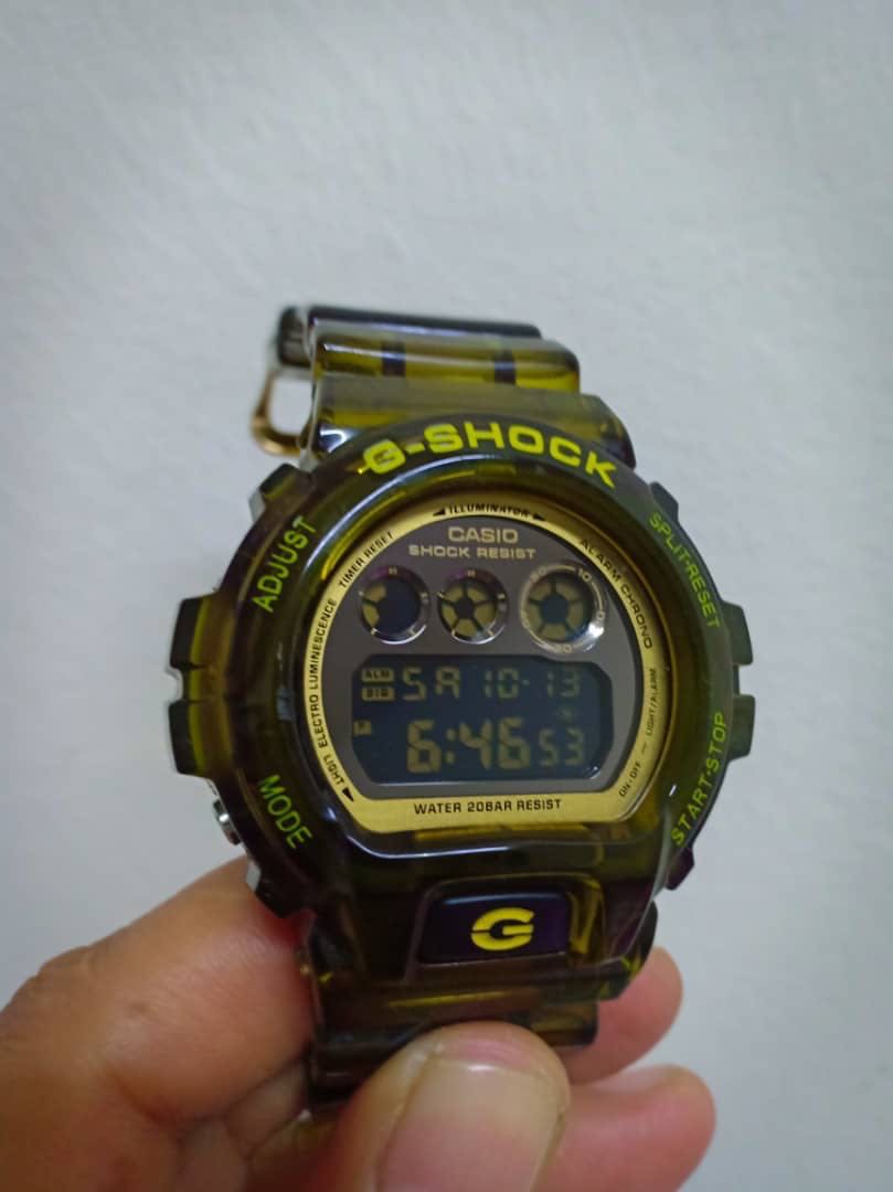 G Shock Dw 6900 Cb1 Custom Jelly Men S Fashion Watches On Carousell