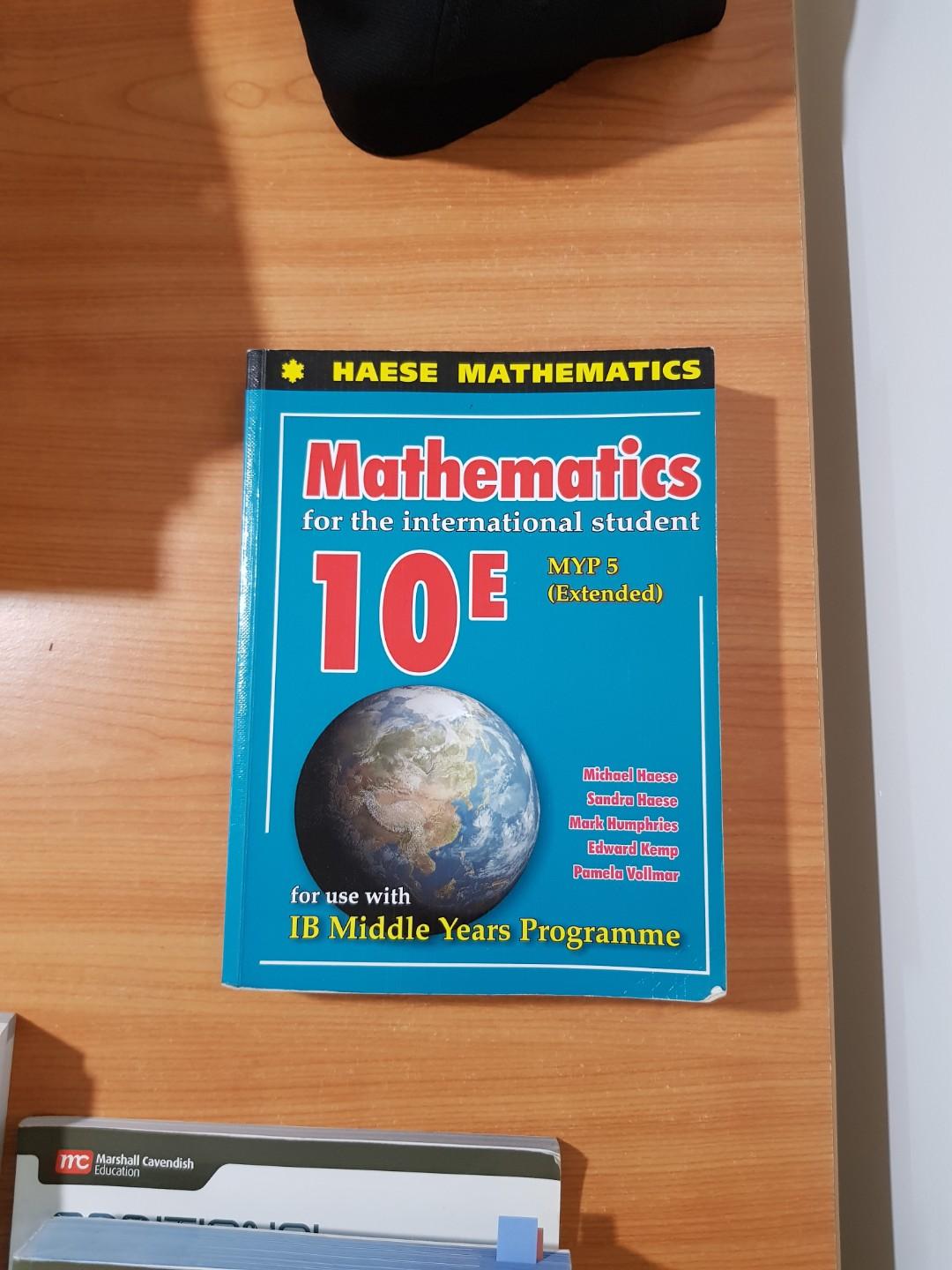 Haese Mathematics IB 10E MYP (Extended), Hobbies  Toys, Books   Magazines, Assessment Books on Carousell