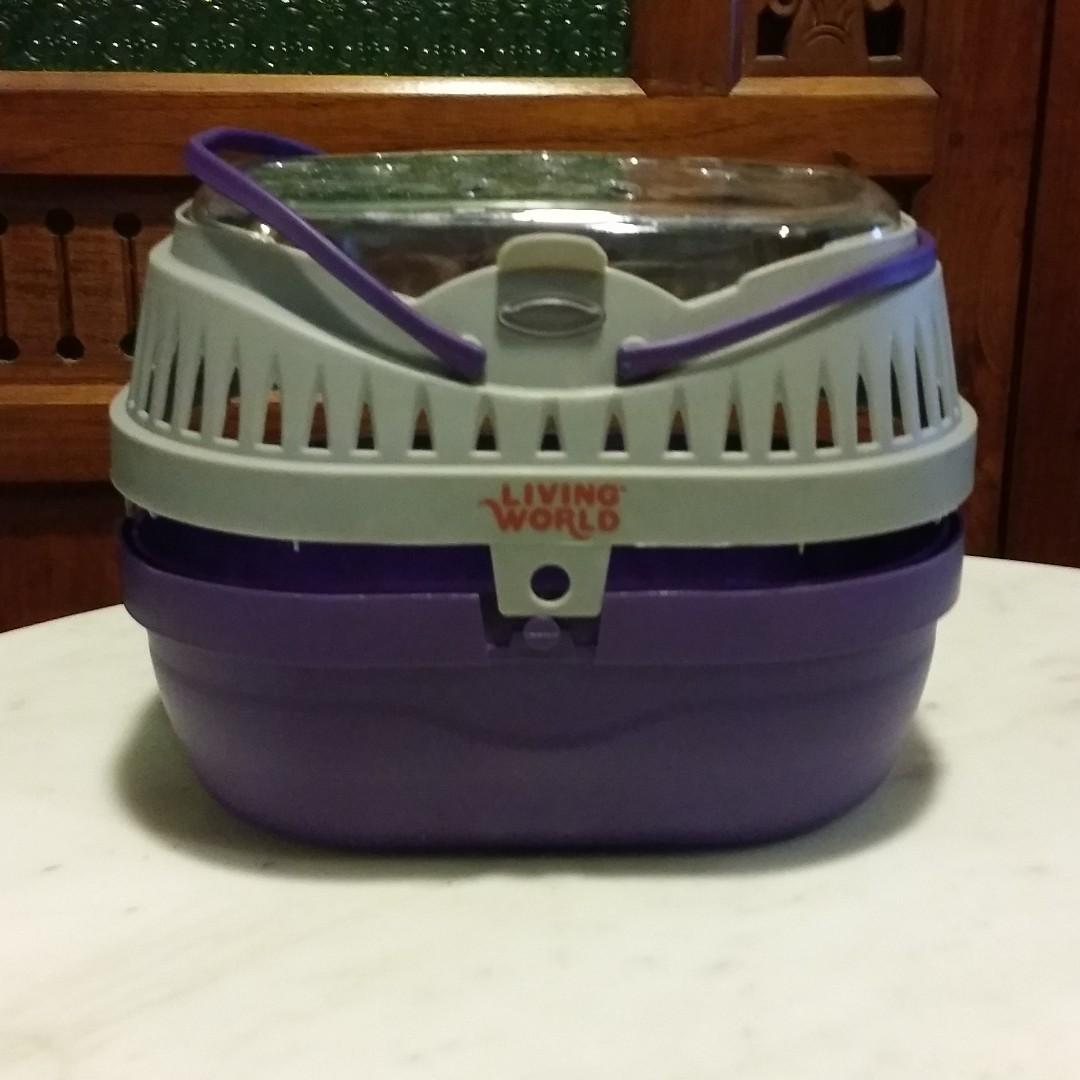 Hagen Living World Hamster Carrier Pet Supplies Homes Other Pet Accessories on Carousell