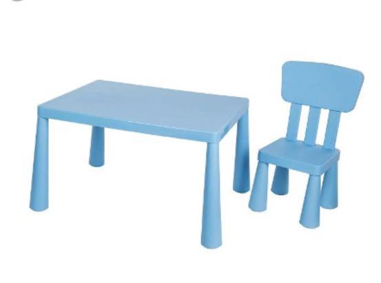 Ikea Mammut Table And Chair Set Furniture Tables Chairs On Carousell
