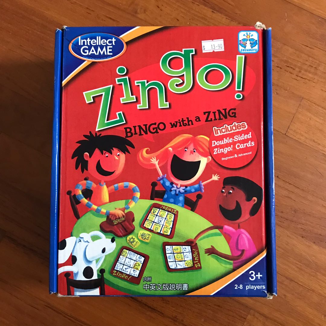 Intellect Games Zingo, Toys & Games, Board Games & Cards on Carousell
