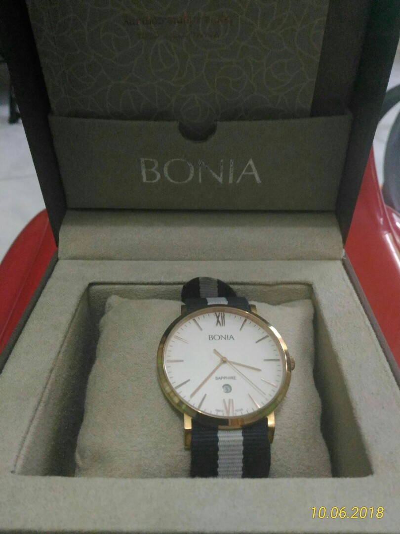 Jam Tangan Bonia Original Fesyen Pria Jam Tangan Di Carousell
