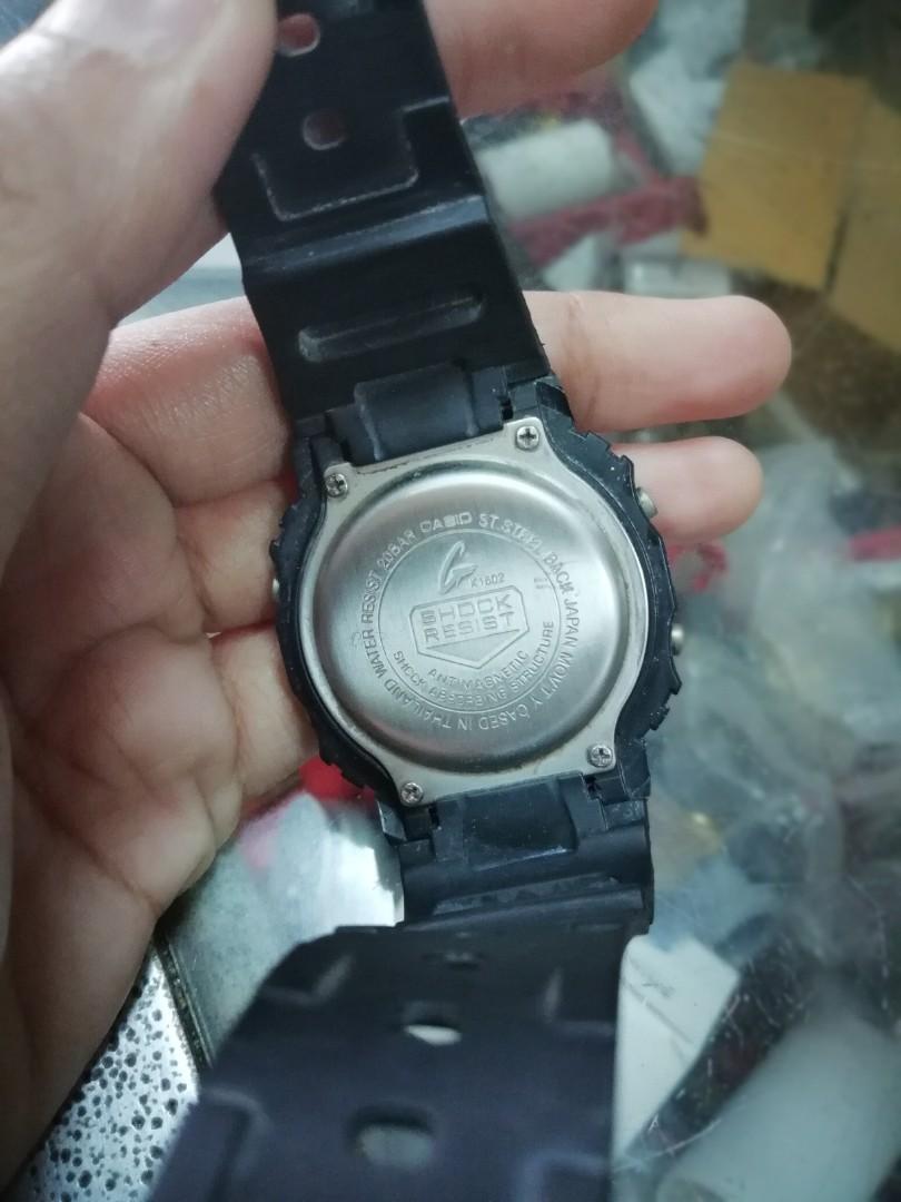 Jam g shock shop resist 20 bar
