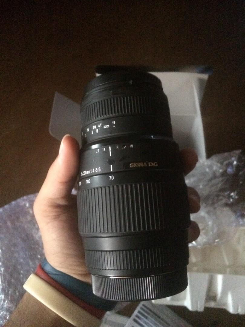 jual cepat lensa sigma 70 300 mm f4 5 6 dg macro