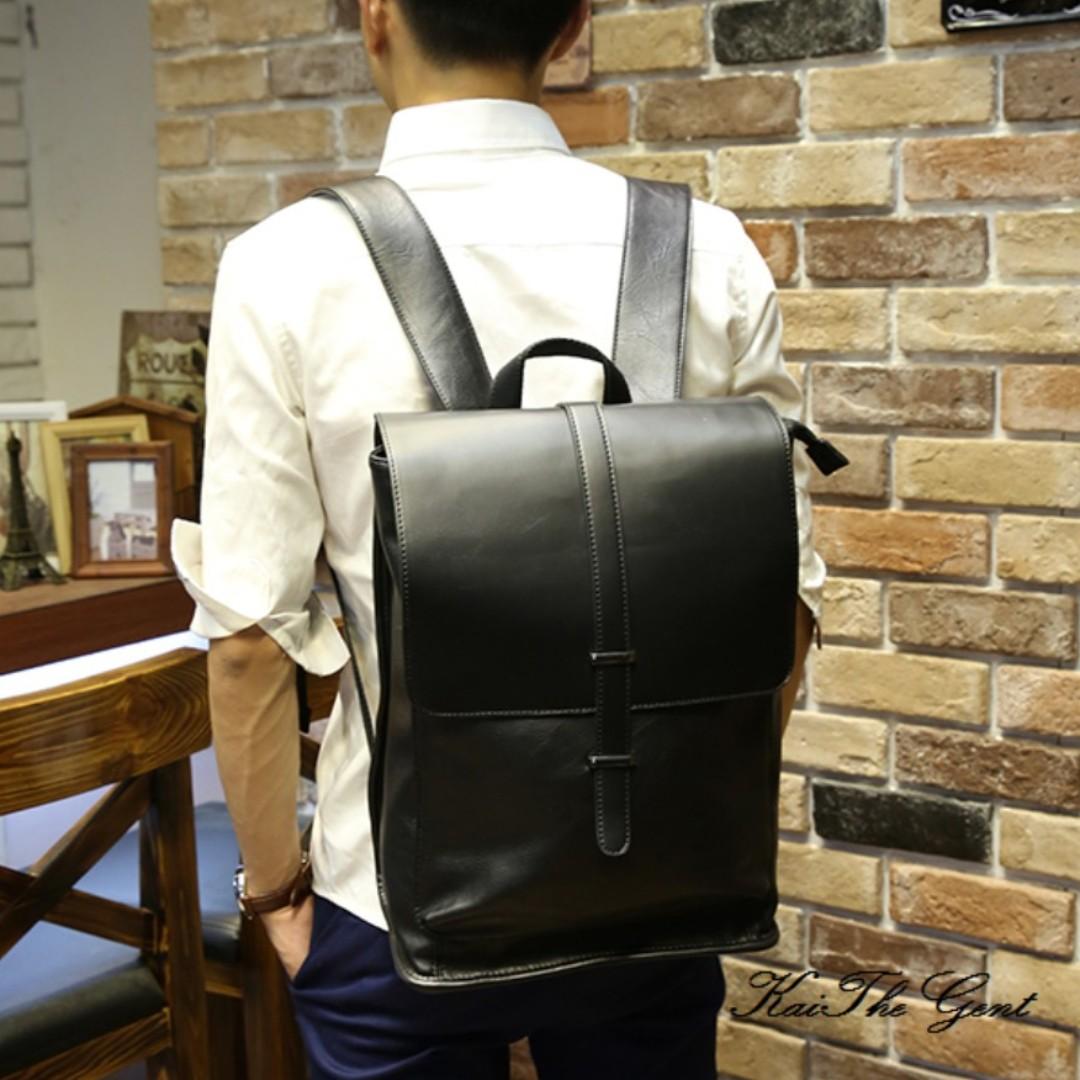 Korean hot sale male backpack