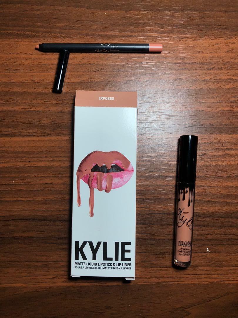 KYLIE LIP KIT EXPOSED, Beauty & Personal Care, Face, Makeup on Carousell