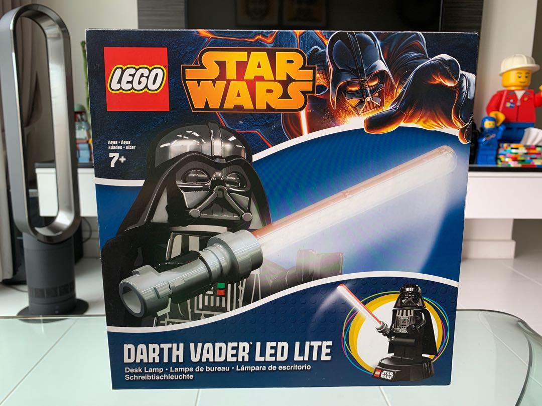 Lego Darth Vader Led Lite Desk Lamp Night Light Toys Games