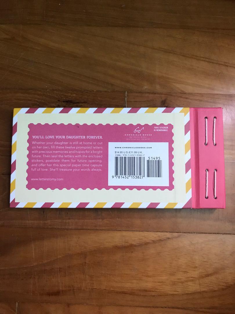 Letters To My Daughter Write Now Read Later Treasure Forever