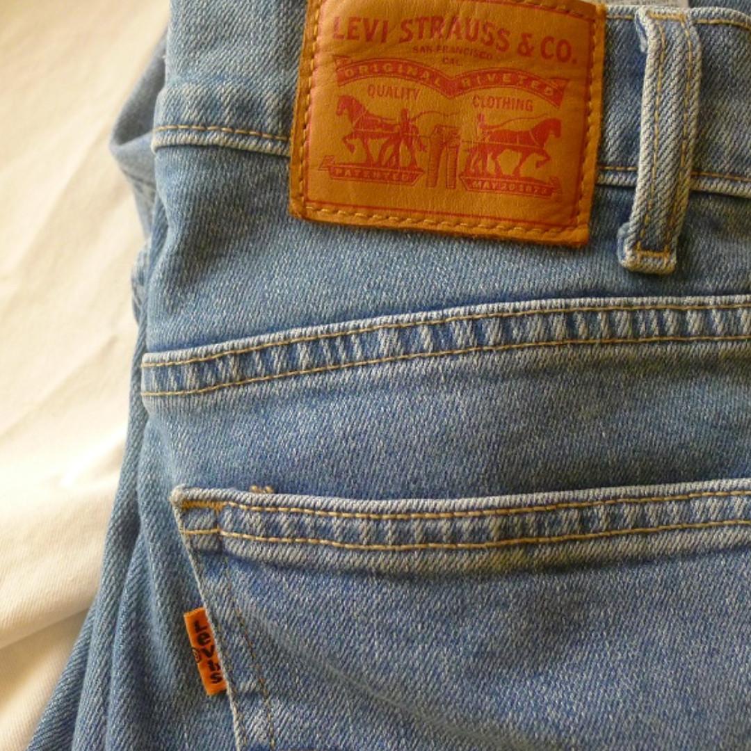 Levi's 721 ORANGE TAB Vintage High Rise Skinny Size 26 $90 /P5000, Women's  Fashion, Bottoms, Other Bottoms on Carousell